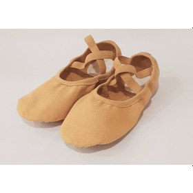 Resim Gymo Dancewear Super Stretch Bale Patiği Ten Bej 