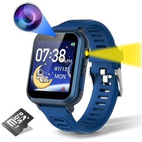 Resim Çocuklar İçin 16 Oyunlu Kameralı Akıllı Saat 