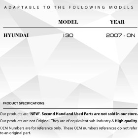 Resim Alpha Auto Part Hyundai i30 için Sunroof Tamir Seti 