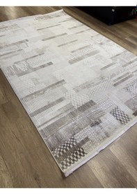 Resim Hoom Rugs Marsilya Hl431 Cream Brown Modern Salon Halısı Krem 