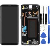 Resim Te Samsung Uyumlu S9 G960f Uyumlu Çıtalı Lcd Ekran Siyah + Tamir Seti 