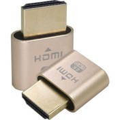 Resim HDMI Dummy Plug Yüksek Çözünürlüklü Sanal Monitör Ekran Emülatörü 