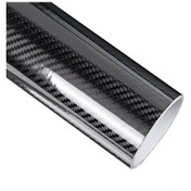 Resim Maiyame 5d Karbon Fiber Araç Kaplama Filmi - Siyah Vinil Koruma Ve Dekorasyon 200x50cm 