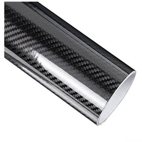 Resim Maiyame 5d Karbon Fiber Araç Kaplama Filmi - Siyah Vinil Koruma Ve Dekorasyon 200x50cm 