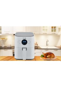 Resim Yui M10 Maxifry 3,5 Litre Airfryer Yağsız Fritöz 1500W (Yui Türkiye Garantili) 