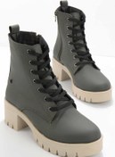 Resim Bambi Mat Olive Kadın Bot & Bootie K02538017909 