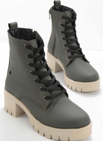 Resim Bambi Mat Olive Kadın Bot & Bootie K02538017909 