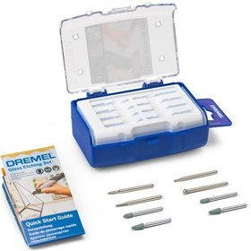 Resim Dremel Cam İşlemeciliği Aksesuar Seti 8 Parça 