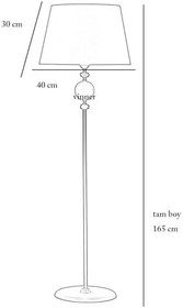 Resim vinner Siyah Kaplama Burgulu Paslanmaz Metal Modern Lambader - Gri vnrsyhbur0002 