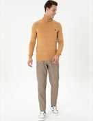 Resim U.S. Polo Assn. Normal Bel Normal Paça Havuç Kum Erkek Pantolon GOBAR 