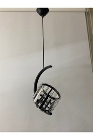 Resim Genel Markalar Yarımay taşlı şık tekli siyah takı 