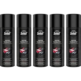 Resim Selsil Motor Temizleme Spreyi Pas Sökücü Etkisiyle 500 ml Metal Yüzey İçin 5 Adet 