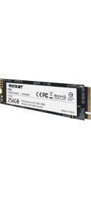Resim Patriot P300 256GB 1700MB-1100MB M.2 2280 PCIe SSD 