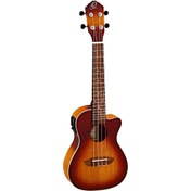Resim Ortega RUDAWN-CE Elektro Concert Ukulele (Sunburst) 