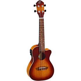 Resim Ortega RUDAWN-CE Elektro Concert Ukulele (Sunburst) 