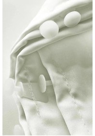 Resim 1. Kalite Saten Beyaz Güneşlik Krem 