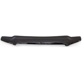 Resim Ford Ranger Ön Kaput Koruyucu Rüzgarlık Deflektör Akrilik ABS 4mm Parlak Siyah 2007-2009 