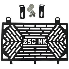 Resim Radyatör Koruma Cf Moto Nk 250 2023 SİYAH-LOGOLU 