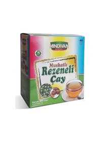 Resim Mindivan Muskatlı Rezeneli Karışık Bitki Süzen Poşet Çay 40'lı 