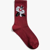 Resim Erkek Looney Tunes Sylvester Çorap Lisanslı Baskılı 