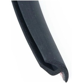 Resim Panel Sızdırmaz Şerit Kalıplama Trim Evrensel 2m H-tipi Ön Cam Araba Lastiği Altında Plastik Üzerine Montaj Dayanıklı 