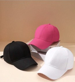 Resim Gyes Spor Şapka Unisex 3 Adet Siyah-beyaz-pembe Siyah 