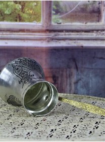 Resim İşlemeli Şahmaranlı Kalın Bakır Cezve 450 Ml 