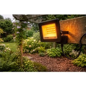 Resim Noas Yl70 1026 Ultra Slim Led Projektör 20w Amber Işık 