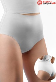 Resim Bolero Premium Kadın Dikişsiz Seamless İz Yapmaz Mikro Modal Pamuk Yüksek Bel Slip Külot 1 Adet 