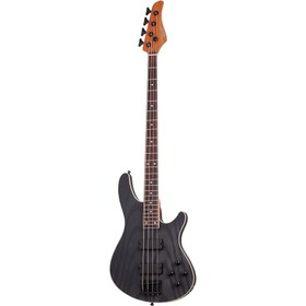 Resim Schecter C-4 Standard Bas Gitar (Charcoal Satin) 