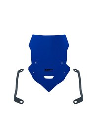 Resim Gp Kompozit Yamaha Mt-25 2020-2026 Uyumlu Kısa Tur Camı Mavi 40 Cm 