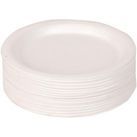 Resim Yuvarlak Köpük Tabak 23cm - 1000 Adet 