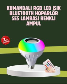 Resim AyrStore Hoparlörlü Led Ampul – Ev Ve Ofis İçin Akıllı Aydınlatma Çözümü 