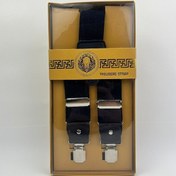 Resim Lacivert Düz Erkek Pantolon Askısı Lacivert 