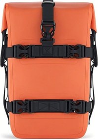 Resim Motosiklet Çubuğu Çantası - 5-7.7l Su Geçirmez Reflektif Büyük Kapasiteli, Turuncu Turuncu Turuncu 