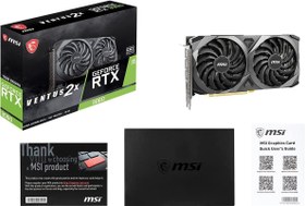 Resim MSI VENTUS 2X RTX 3060 192 Bit GDDR6 12 GB Ekran Kartı 