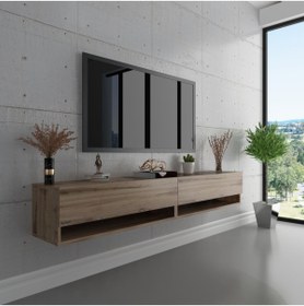 Resim Myniture Home & Living Duvara Monte Tv Sehpası Çırağan S6102-3 