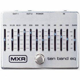 Resim MXR M108 S 10 Band EQ Pedalı 