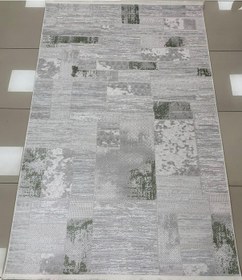 Resim Padişah Halı Sümela 79477 040 Serisi Akrilik Salon Oturma Yatak Odası Halısı Gri - Yeşil 