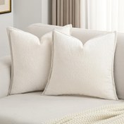 Resim 1 adet Modern Chenille Yastık Kılıfı - Yumuşak Kadife Süs Yastık Kılıfı Fermuarlı Kapatma ile, Hiposensitif, Makinede Yıkanabilir - Oturma Odası ve Yatak Odası Süsü için Mükemmel, Süs Yastıkları | Çağdaş Yastık Kılıfı | Chenille Malzeme, Süs Yastıkları 