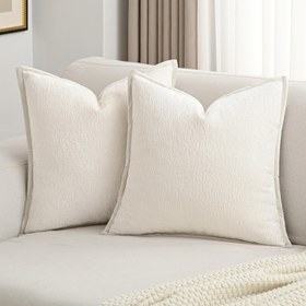 Resim 1 adet Modern Chenille Yastık Kılıfı - Yumuşak Kadife Süs Yastık Kılıfı Fermuarlı Kapatma ile, Hiposensitif, Makinede Yıkanabilir - Oturma Odası ve Yatak Odası Süsü için Mükemmel, Süs Yastıkları | Çağdaş Yastık Kılıfı | Chenille Malzeme, Süs Yastıkları 