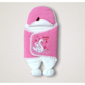 Resim Digitalstore Kundak Ördek Kız Bebek Ayaklı Pembe Ps9872 DİGİ-23108139 