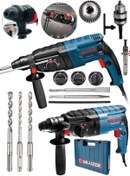 Resim Graizer Alman 9006 Xdrive Çelik Şanzuman Bakir Sargili Kırıcı Delici Hilti Matkap + 5 Adet Uç Yedek Mandren 