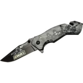 Resim Eco Port 4 23 6 Swat Kurtarma / Kamp Çakı 20CM - Yarı Otomatik, Kemerlikli, Cam Kırma ve Ip Kesme Aparat 