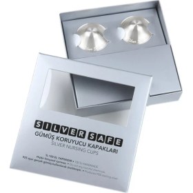 Resim Silver Safe Gümüş Göğüs Ucu Koruyucu Kapakları 