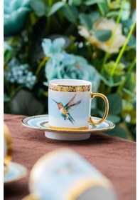 Resim Acar Stork 6 Kişilik Kahve Fincanı Takımı - 90 Ml Beyaz 