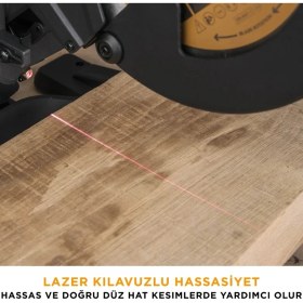 Resim Evolution 052-0003A R255SMS+ Kızaklı Gönye Kesme Makinesi, 255MM 