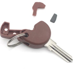 Resim Gcp Like Motosiklet Anahtar Kovanı Kapak Kesilmemiş Boş Anahtar Vespa Gts Gtv Gt S 125 200 250 300 Transponder Çip (Yurt Dışından) 