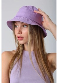Resim Pamuk Bucket Şapka Rş-110 Lila Lila 