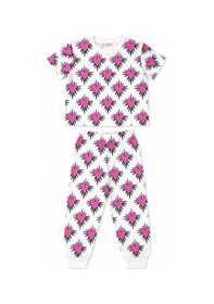Resim Beniizle Kız Çocuk Pijama Takımı Pembe 